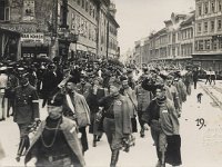 Trg bana Jelačića, u pozadini Ilica, oko 1925. godine